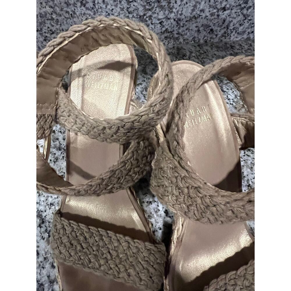 Stuart Weitzman Tan/taupe Wedges - Picture 2 of 8